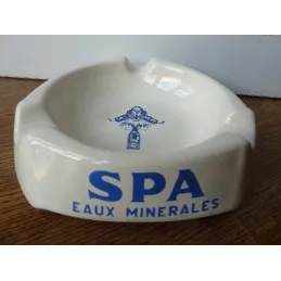 CENDRIER  SPA EAUX MINERALES 13CM X13CM X13CM