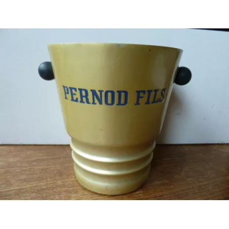 SEAU PERNOD FILS HT 14.20CM DIAMETRE 11CM