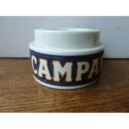 CENDRIER  CAMPARI DIAMETRE 9CM HT 5.40CM