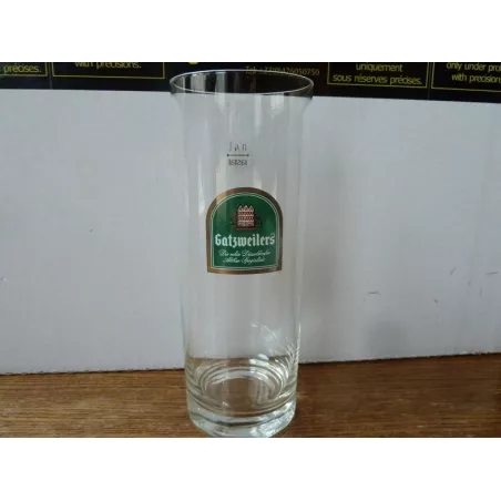 1 VERRE GATZWEILERS 40CL HT.17.60CM