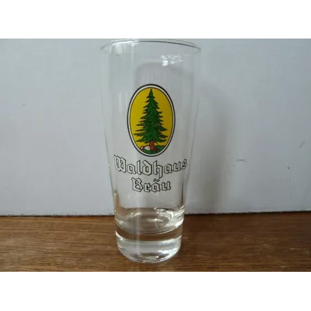 1 VERRE  WALDHAUS -BRAU 20CL HT 13.80CM