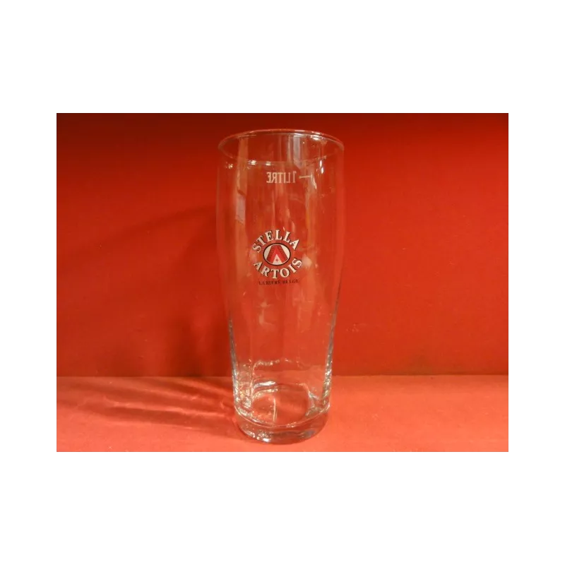 1 VERRE STELLA ARTOIS  1 LITRE