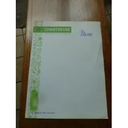 1 MENU CHARTREUSE 32CM X24CM