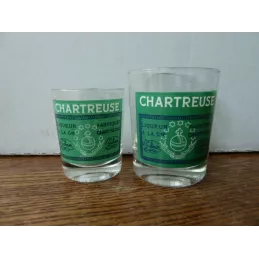 2 VERRES CHARTREUSE 2CL ET...