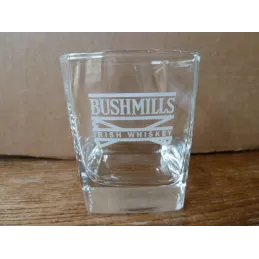 4 VERRES  BUSHMILLS 15CL HT 7.70CM