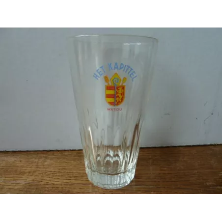 1 VERRE HET KAPITEL WATOU 33CL HT.14.40CM