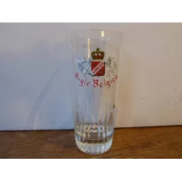 1 VERRE AIGLE -BELGICA  25CL HT.14.40CM
