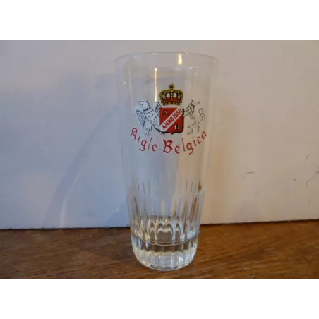 1 VERRE AIGLE -BELGICA  25CL HT.14.40CM