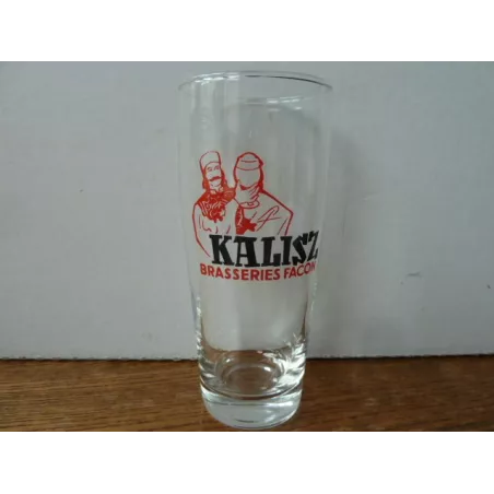 1 VERRE KALISZ  25CL HT 14.50CM  BRASSERIE FACON