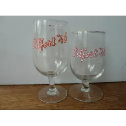 2 VERRES VILFORT40 HT 13CM...