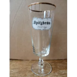 1 VERRE SPITZBRAU 25/30CL HT 17.50CM BRASSERIE SCHUTZ