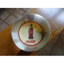 PANIERE A PAIN COCA-COLA  DIAMETRE 23CM  HT 8.50CM