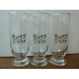 3 VERRES SUZE  HT 16CM