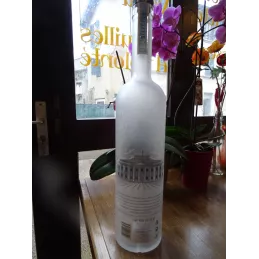 BOUTEILLE BELVEDERE  3 LITRES  HT 53.50CM VIDE
