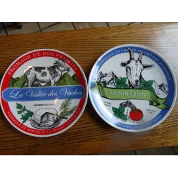 4 ASSIETTES A FROMAGE  DIAMETRE 19.20CM