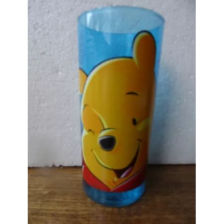 1 VERRE WINNIE L'OURSON  HT 13.50CM