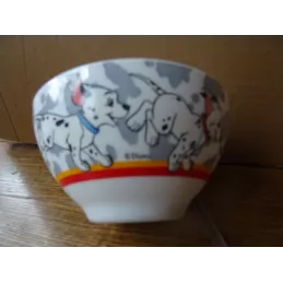 BOL LES 101 DALMATIANS EN ARCOPAL HT 7CM DIAMETRE 12CM