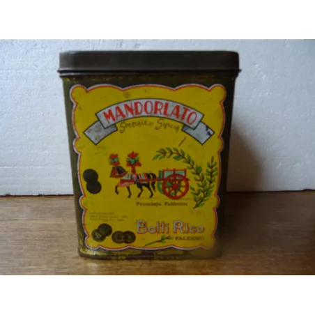 BOITE MANDORLATO 12.70CM X12.70CM HT 16CM