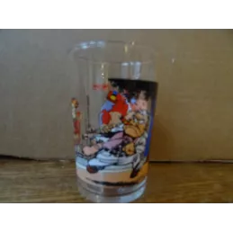 1 VERRE  SPIROU  AMORA  ANNEE 1994 HT 9.70CM