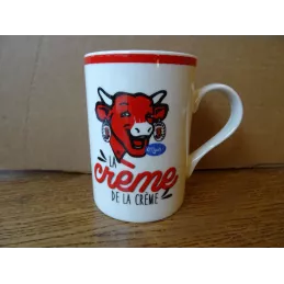 MUG VACHE QUI RIT  LA CREME DE LA CREME  HT 10.50CM