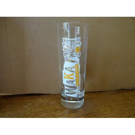 6 VERRES  WAKA  SODA AU CAFE  22CL HT 15.20CM