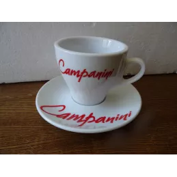 5 TASSES CAMPANINI  15CL + 5 SOUS TASSES