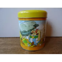 BOITE ASTERIX  HT 12CM DIAMETRE 10CM ANNEE 1999