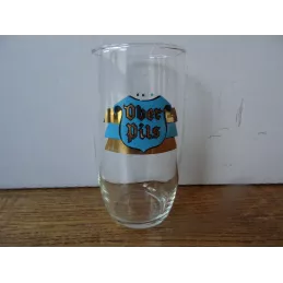 1 VERRE OBER PILS  25CL HT.12CM VERRE BARIL