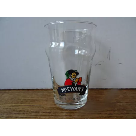 1 VERRE Mc EWAN'S 20/25CL HT 11.50CM