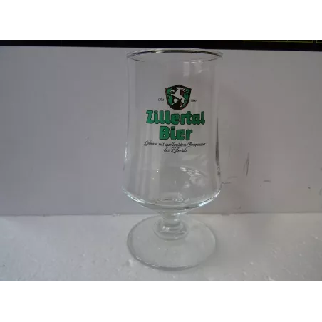 1 VERRE ZILLERTAL BIER  30CL HT 15CM