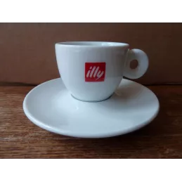 6 TASSES A CAFE ILLY 6CL + 6 SOUS TASSES