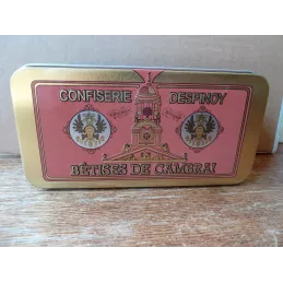 BOITE BETISES DE CAMBRAI CONFISERIE DESPINOY 17CM X8.50CM HT 5.50CM