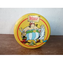 BOITE ASTERIX  DIAMETRE 10CM HT 12CM