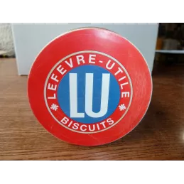 BOITE BISCUIT LU  DIAMETRE 10CM  HT 29CM