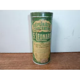 BOITE DEPURATIF CONCENTRE ST LEONARD DIAMETRE 5.20CM HT 12.50CM