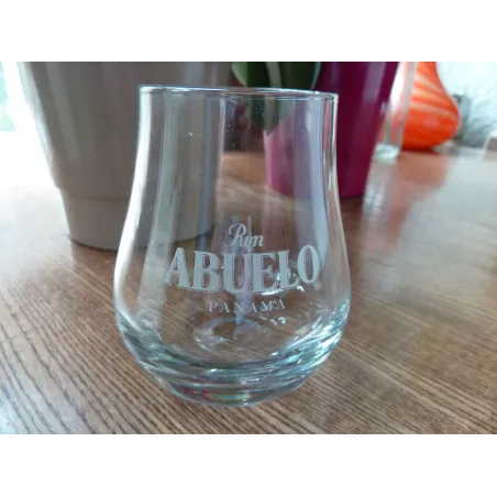 6 VERRES RHUM ABUELO PANAMA HT 10CM