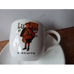6 TASSES A CAFE BISCUITS LU