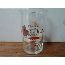 1 VERRE LE ROI LION HT 9.70CM