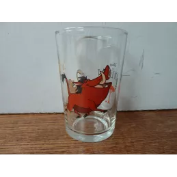 1 VERRE LE ROI LION HT 9.70CM