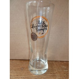 1 VERRE LES BIERES DU TEMPS 25CL HT 18.20CM