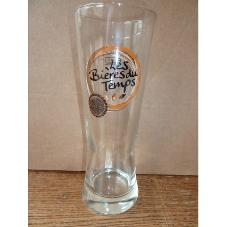 1 VERRE LES BIERES DU TEMPS 25CL HT 18.20CM