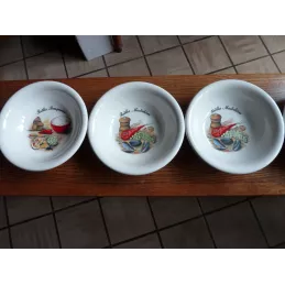 6 ASSIETTES CREUSES  PAELLA DIAMETRE 20.30CM HT 5.50CM