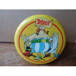 BOITE ASTERIX HT 12CM  DIAMETRE 10CM