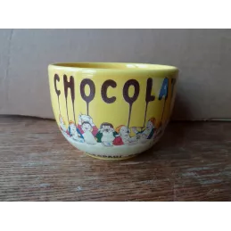 SUCRIER  CHOCOLAT DELESPAUL -HAVEZ DIAMETRE 9CM HT 6.60CM