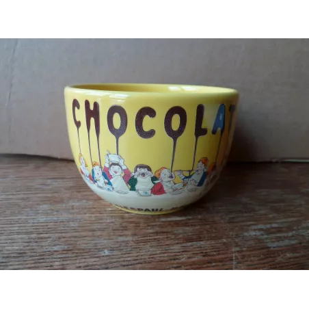 SUCRIER  CHOCOLAT DELESPAUL -HAVEZ DIAMETRE 9CM HT 6.60CM