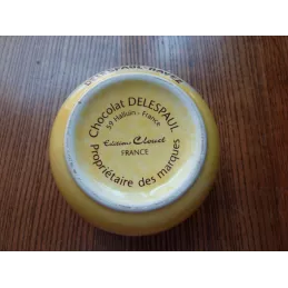 SUCRIER  CHOCOLAT DELESPAUL -HAVEZ DIAMETRE 9CM HT 6.60CM