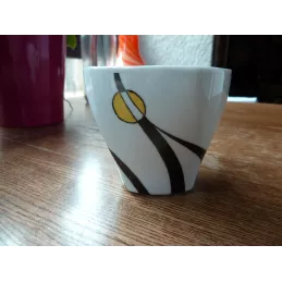 6 TASSES CHOCOLAT FOLLIET+ 6 SOUS TASSES  2017 22CL