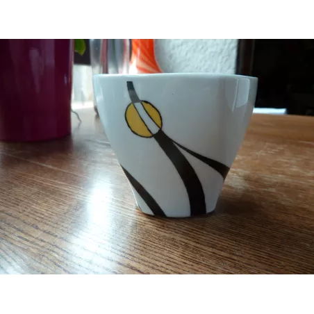 6 TASSES CHOCOLAT FOLLIET+ 6 SOUS TASSES  2017 22CL