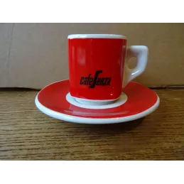 4 TASSES SENZA SEGAFREDO + 4 SOUS TASSES