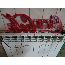 ENSEIGNE COCA-COLA  70CM X21CM